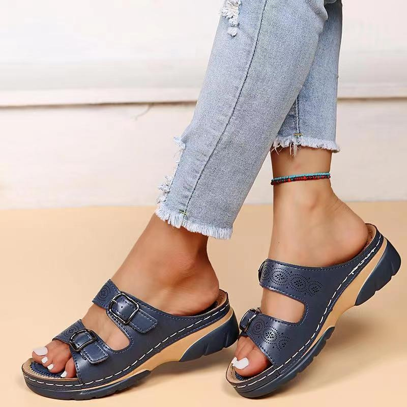 Lovas orthopedische sandalen voor hielspoor, brede voeten & artrose"