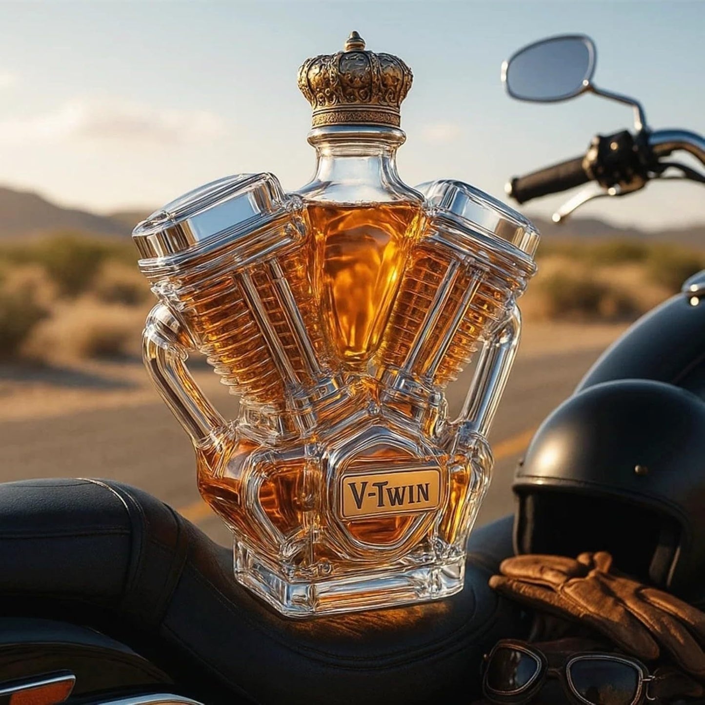 Karaf voor whisky - Editie V8