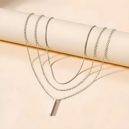 Thaïs – Minimalistische gelaagde ketting