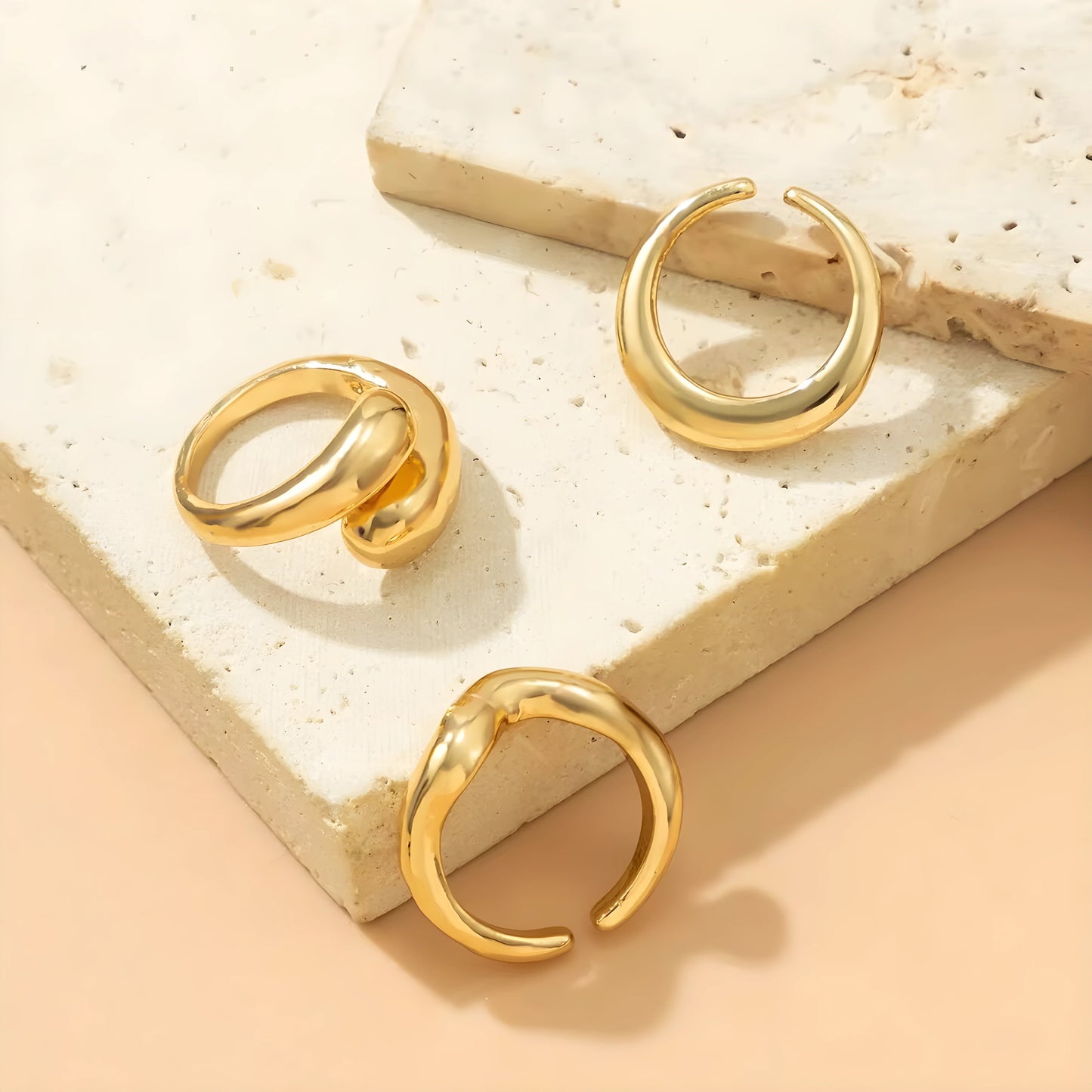 Lison – Delicate Ringset (3 stuks)