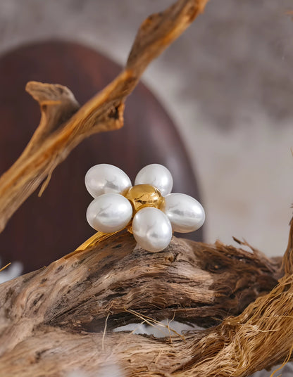 Léopoldine – Verstelbare parelring