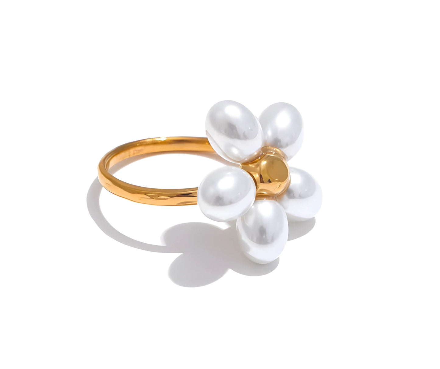 Léopoldine – Verstelbare parelring