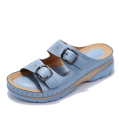 Lovas orthopedische sandalen voor hielspoor, brede voeten & artrose"