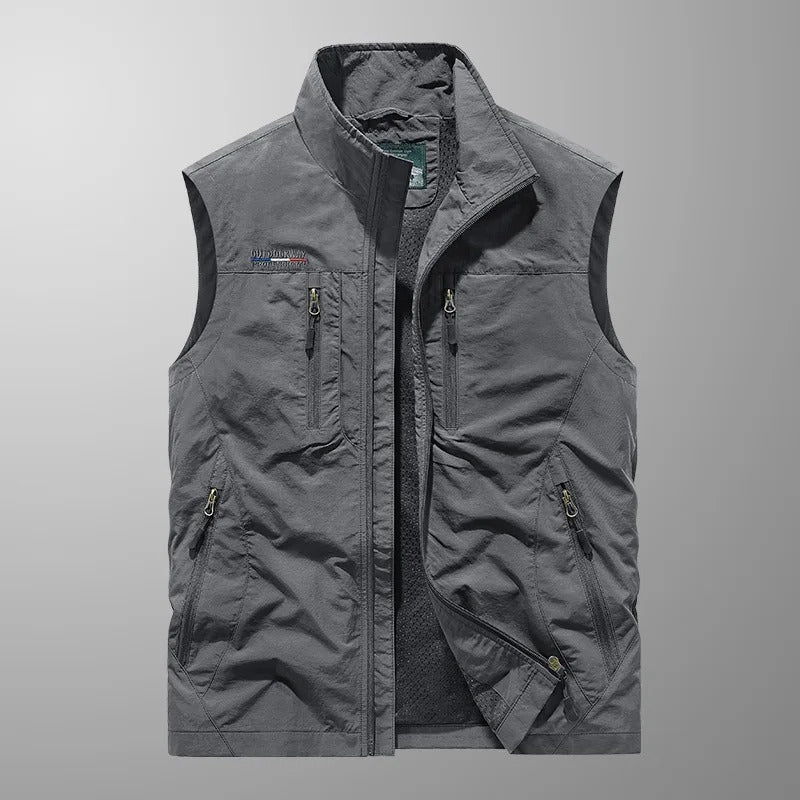 Lovas | Ademend multifunctioneel gilet met meerdere zakken