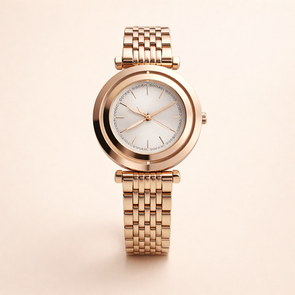 Elegante zilveren horloge