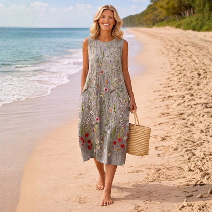 Cara | Midi-jurk Wildflower