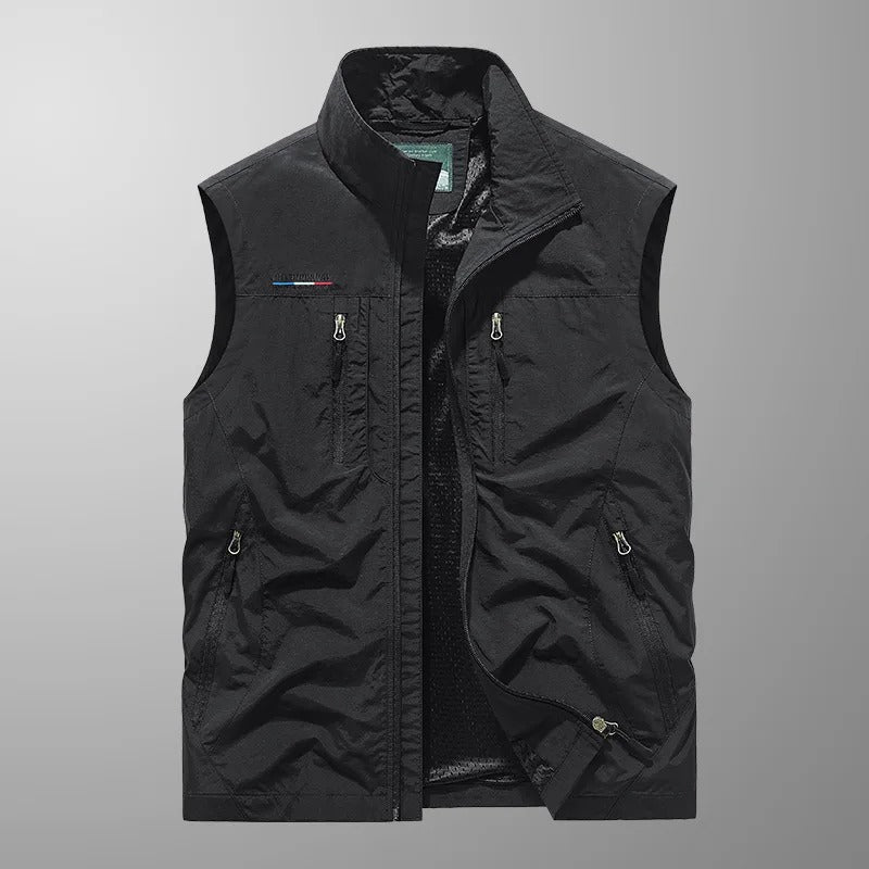 Lovas | Ademend multifunctioneel gilet met meerdere zakken