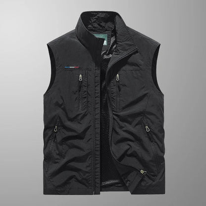 Lovas | Ademend multifunctioneel gilet met meerdere zakken