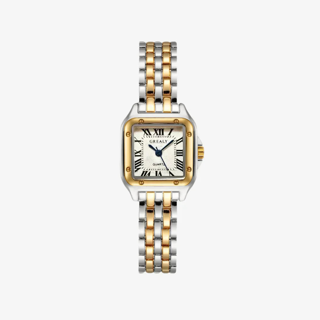 Minimalistische gouden horloge