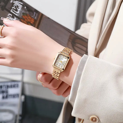 Elegante gouden horloge