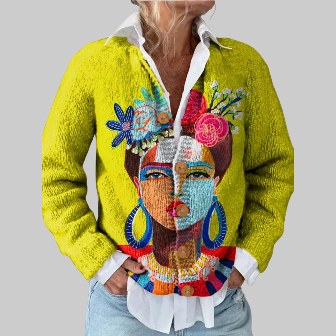 SOPHIE | Herfst cardigan van zacht breiwerk