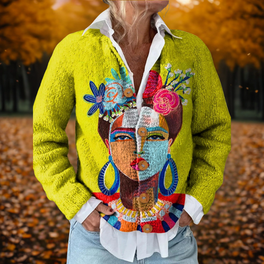 SOPHIE | Herfst cardigan van zacht breiwerk