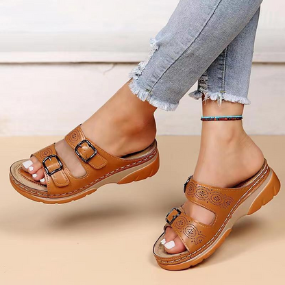 Lovas orthopedische sandalen voor hielspoor, brede voeten & artrose"