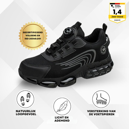 Marti - Stevige werkschoen in een sneaker design     ( Tijdelijk 1+1 Gratis )