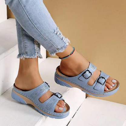 Lovas orthopedische sandalen voor hielspoor, brede voeten & artrose"