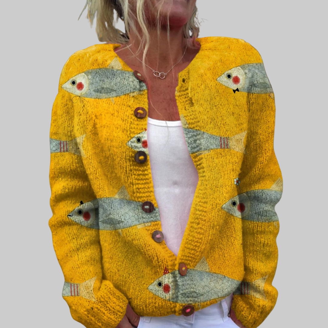 JASMIN | Zachte Tricot Cardigan voor het Dagelijks Leven