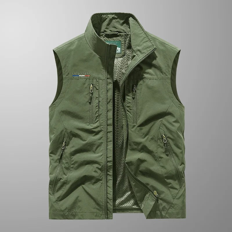 Lovas | Ademend multifunctioneel gilet met meerdere zakken