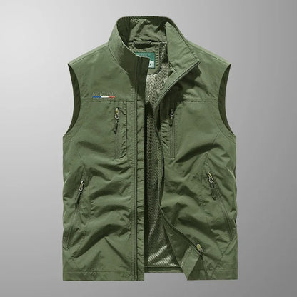 Lovas | Ademend multifunctioneel gilet met meerdere zakken