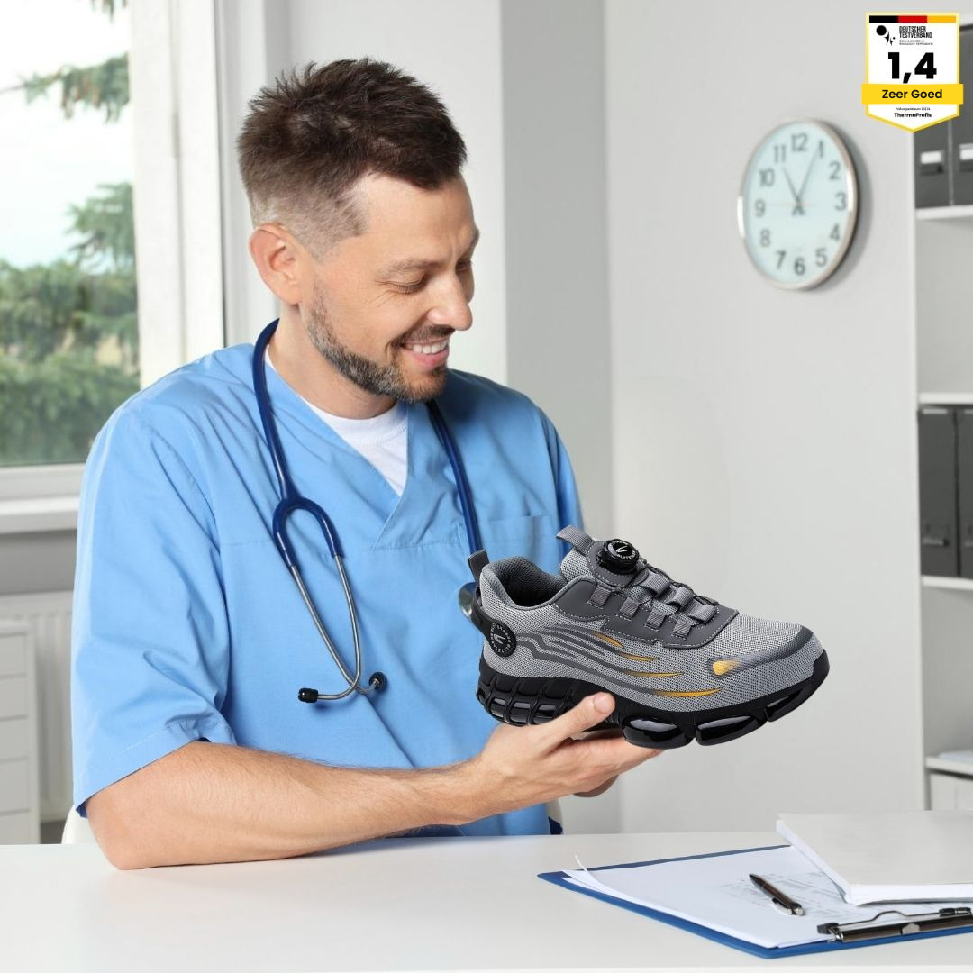 Marti - Stevige werkschoen in een sneaker design     ( Tijdelijk 1+1 Gratis )