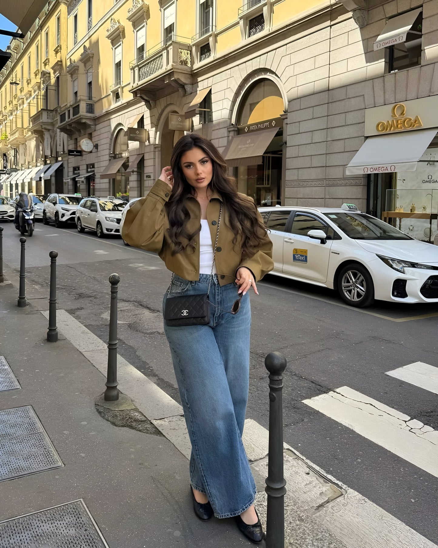 Amelia - Korte trenchcoat