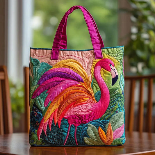 Gekleed Flamingo Schoudertas