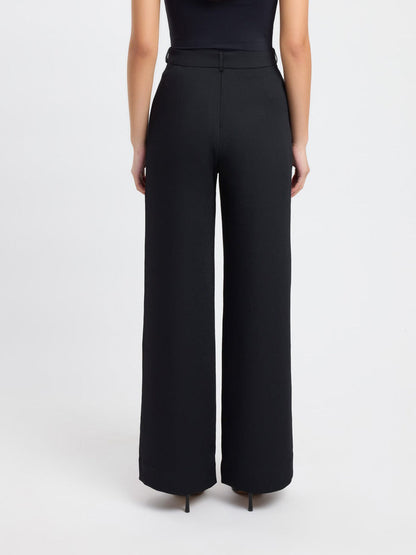 Business Casual Straight Pants met Zakken