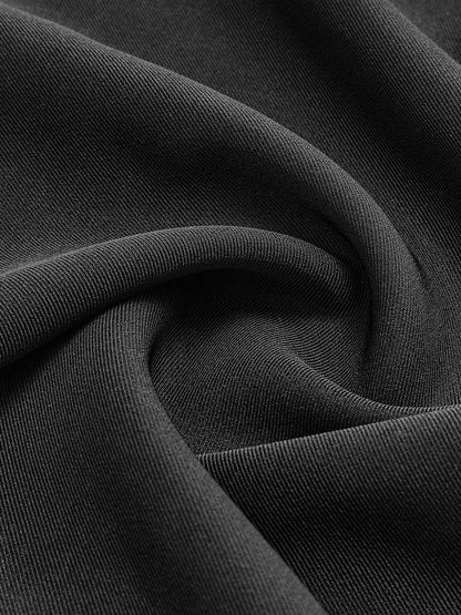 Business Casual Straight Pants met Zakken