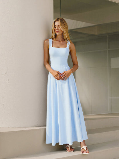 Crimson Grace Gestructureerde Midi Jurk