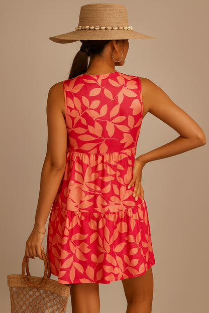 Laure – Tropical Breeze A-Lijn Jurk