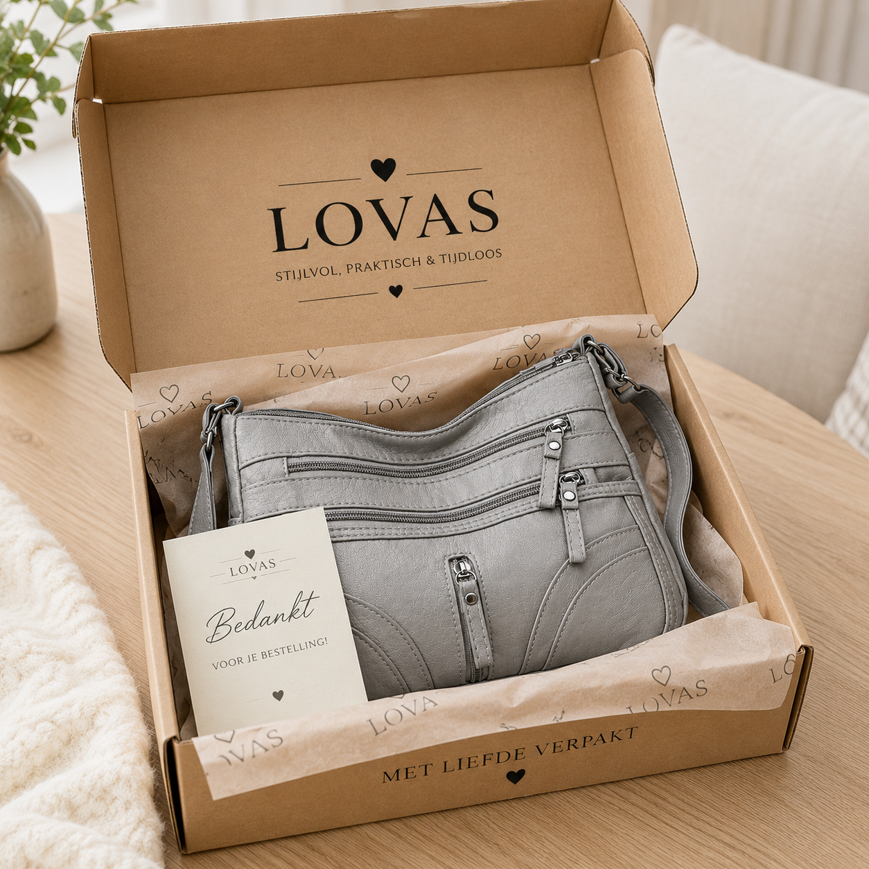 Lovas | Vintage Schoudertas