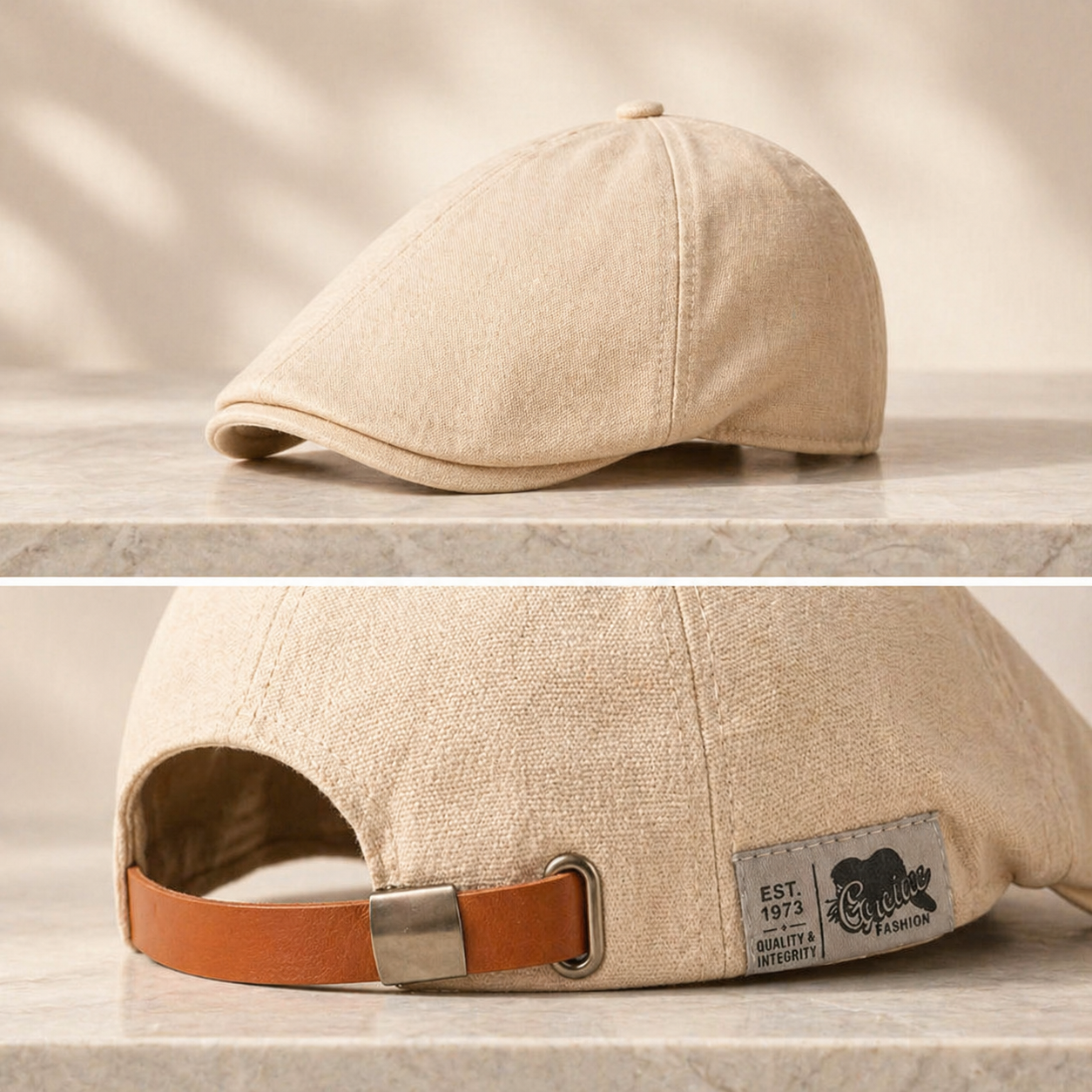 Zomer Flat Cap - Laag Profiel