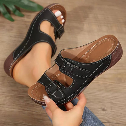 Lovas orthopedische sandalen voor hielspoor, brede voeten & artrose"