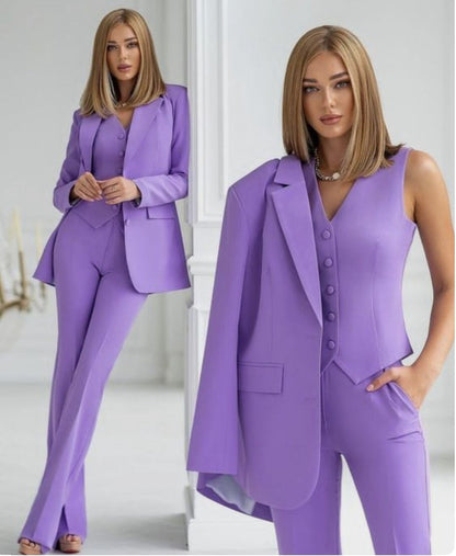 Tailleur "Safira" (Giacca + Pantalone + Gilet)