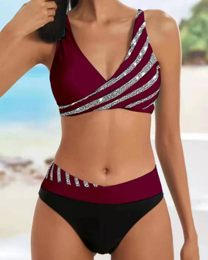 Mona - Bikini in Warme Tinten