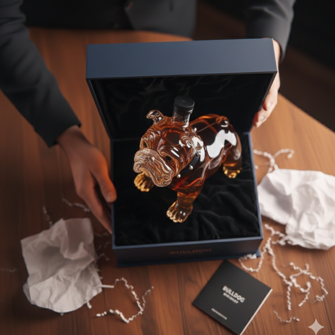 Whisky Karaf - Bulldog Editie