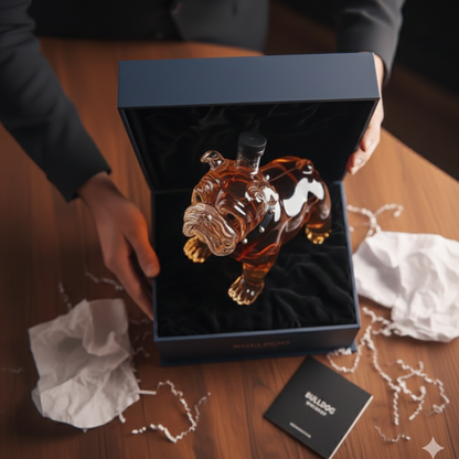 Whisky Karaf - Bulldog Editie