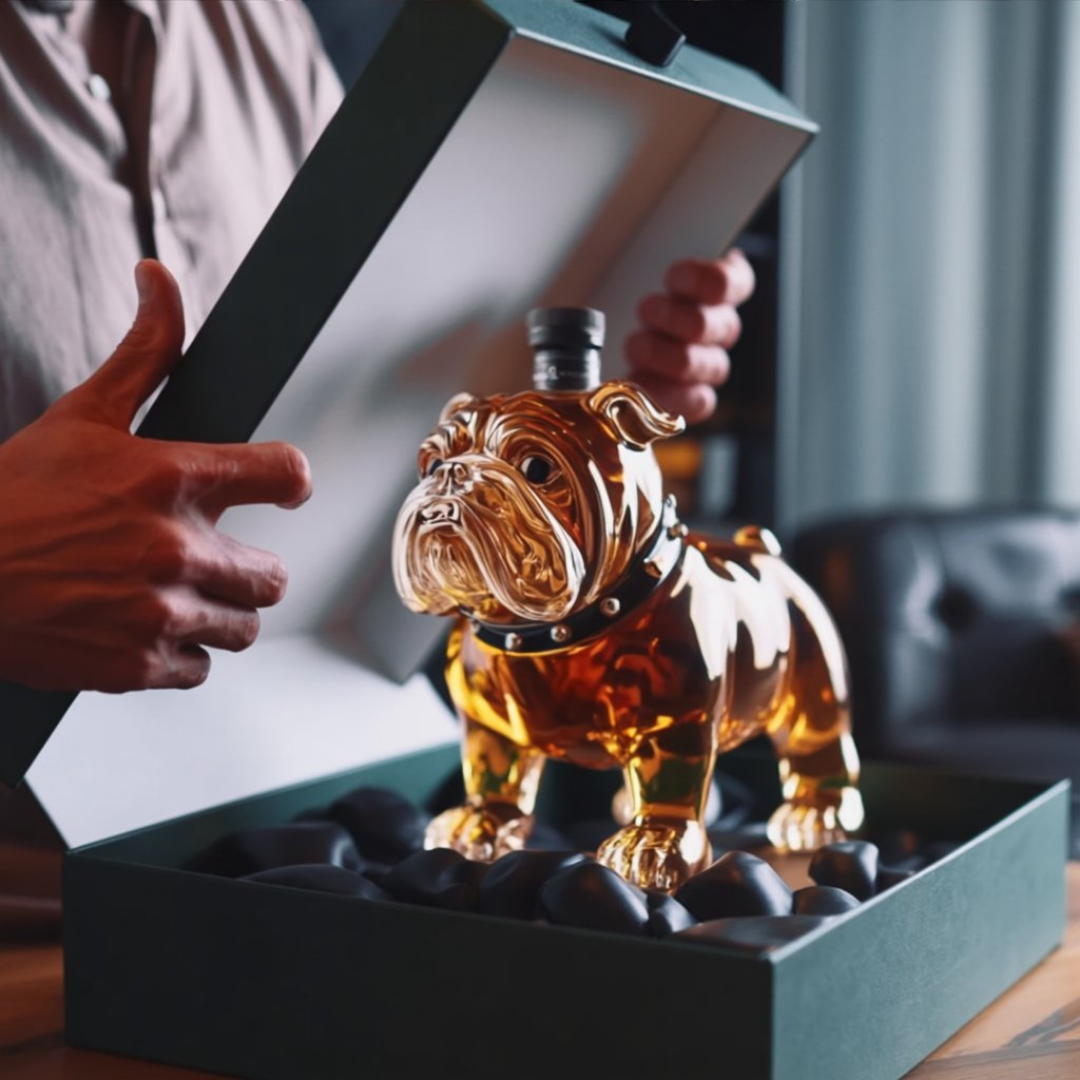Whisky Karaf - Bulldog Editie