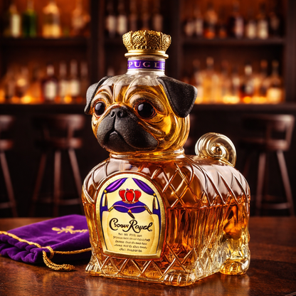 Whisky Karaf - Franse Bulldog Editie