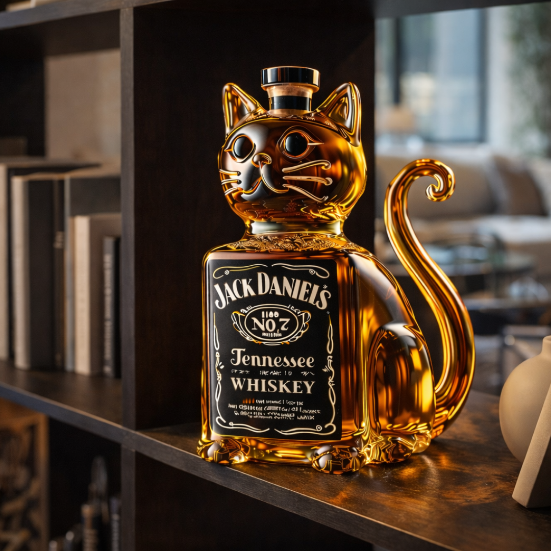 Whiskey Karaf - Katteneditie
