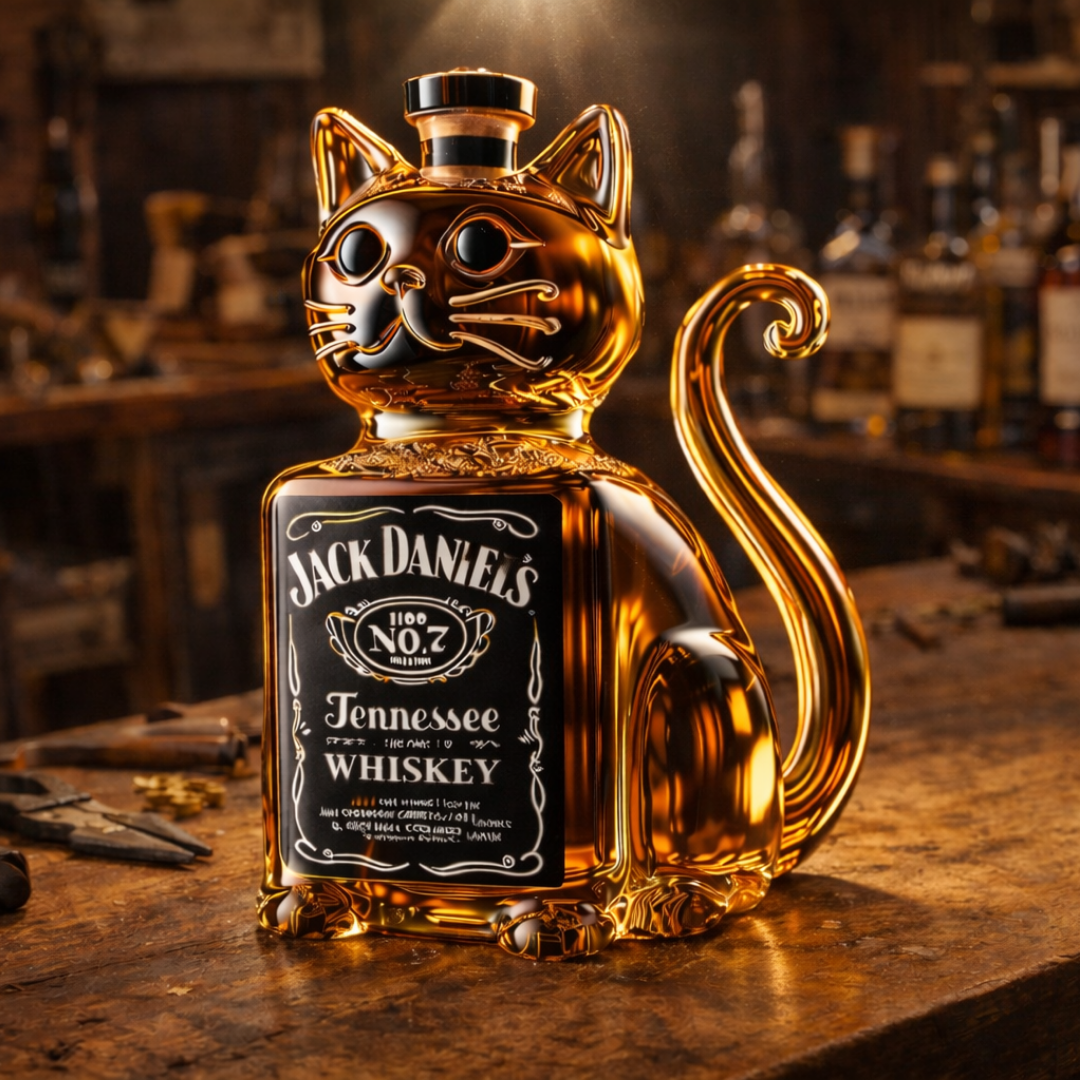 Whiskey Karaf - Katteneditie