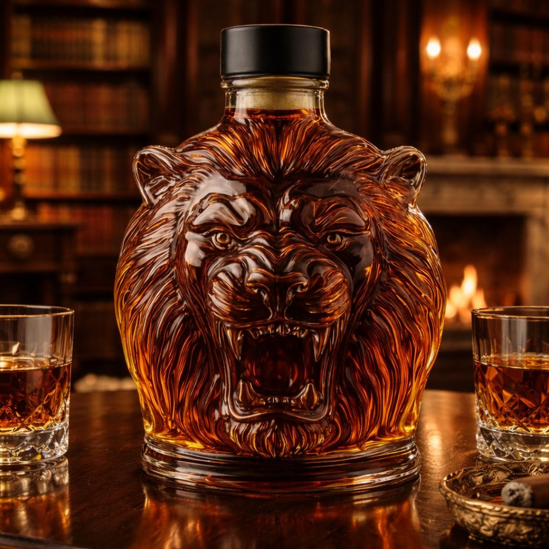 Whisky Karaf - Leeuwen Editie