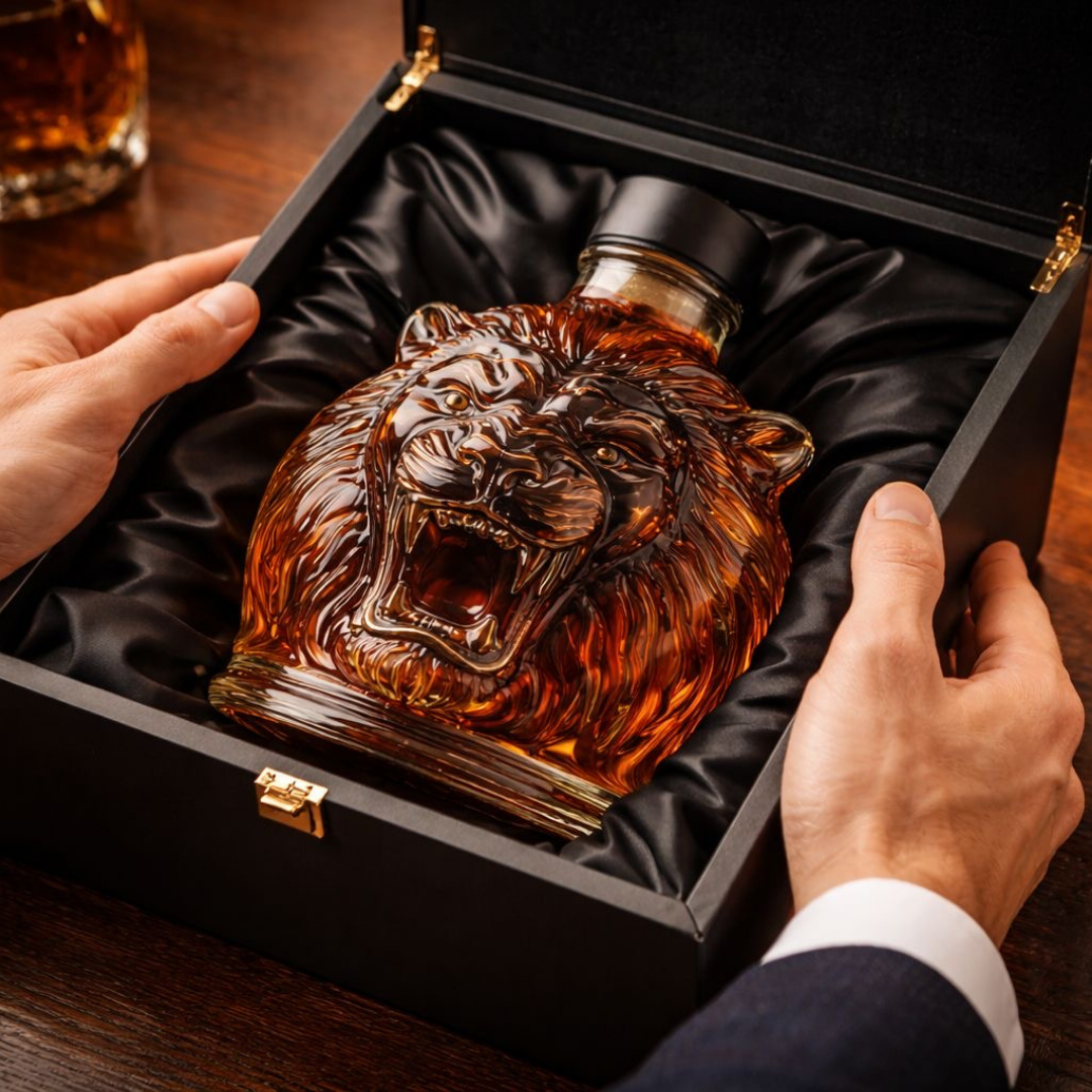 Whisky Karaf - Leeuwen Editie