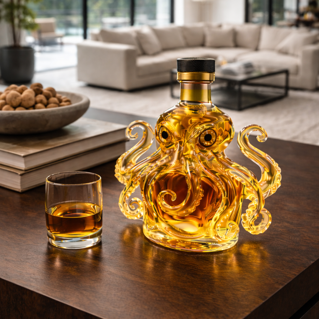 Whisky Karaf - Octopus Editie