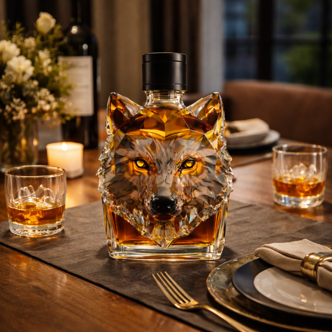 Whisky Karaf - Wolf Editie