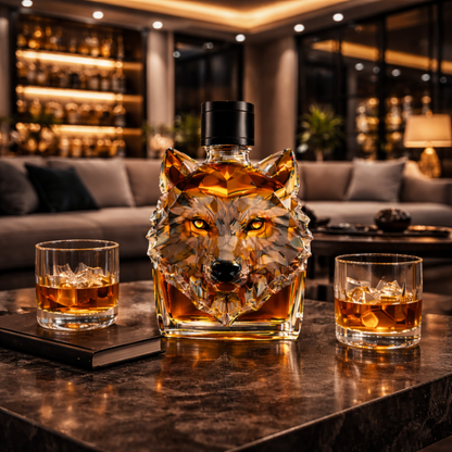 Whisky Karaf - Wolf Editie