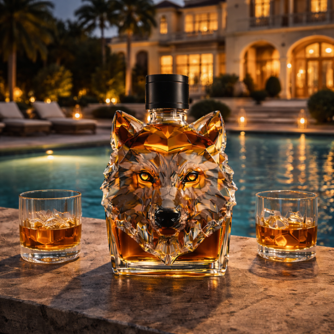 Whisky Karaf - Wolf Editie