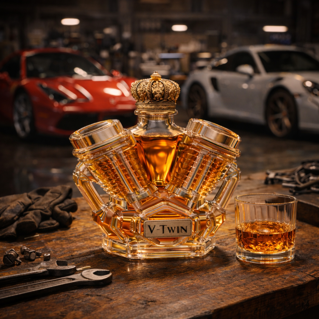 Karaf voor whisky - Editie V8