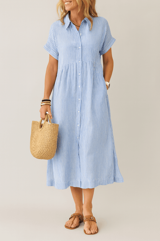 Riviera Breeze Maxi Dress