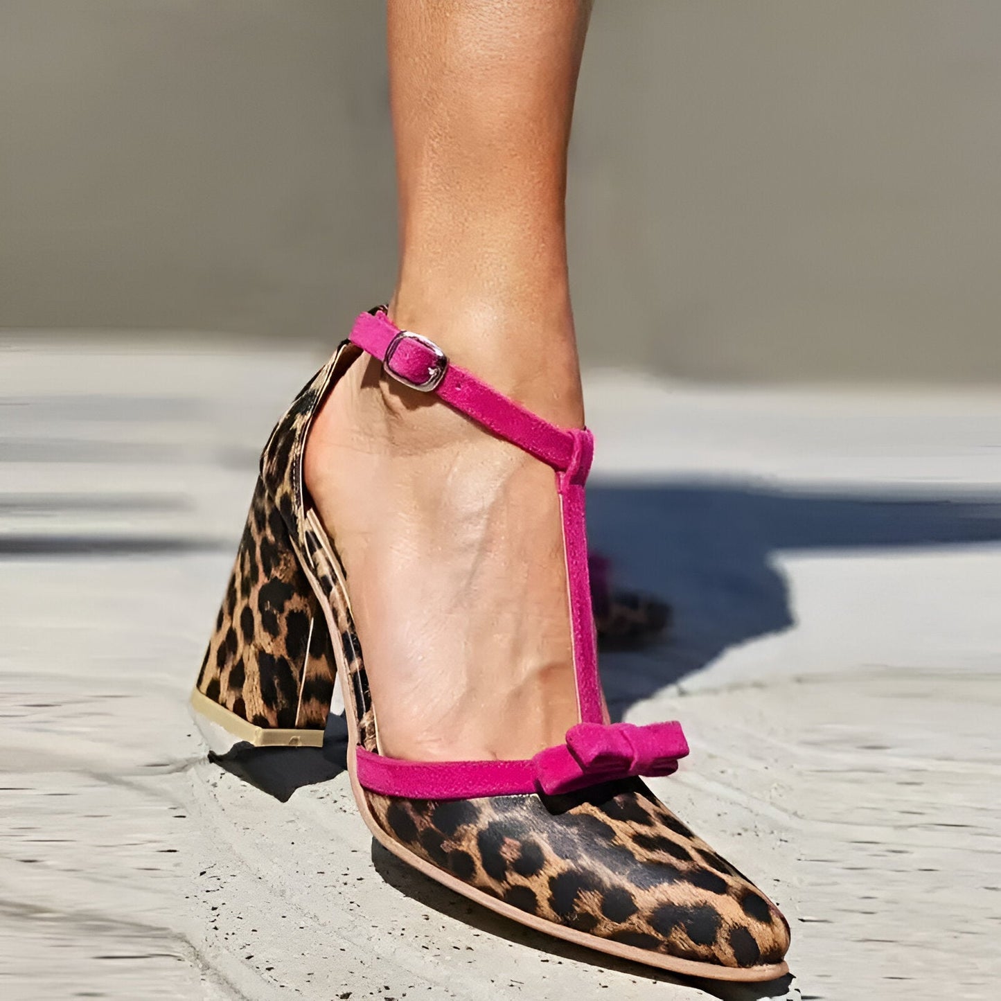 Calista – Blokhak Sandalen