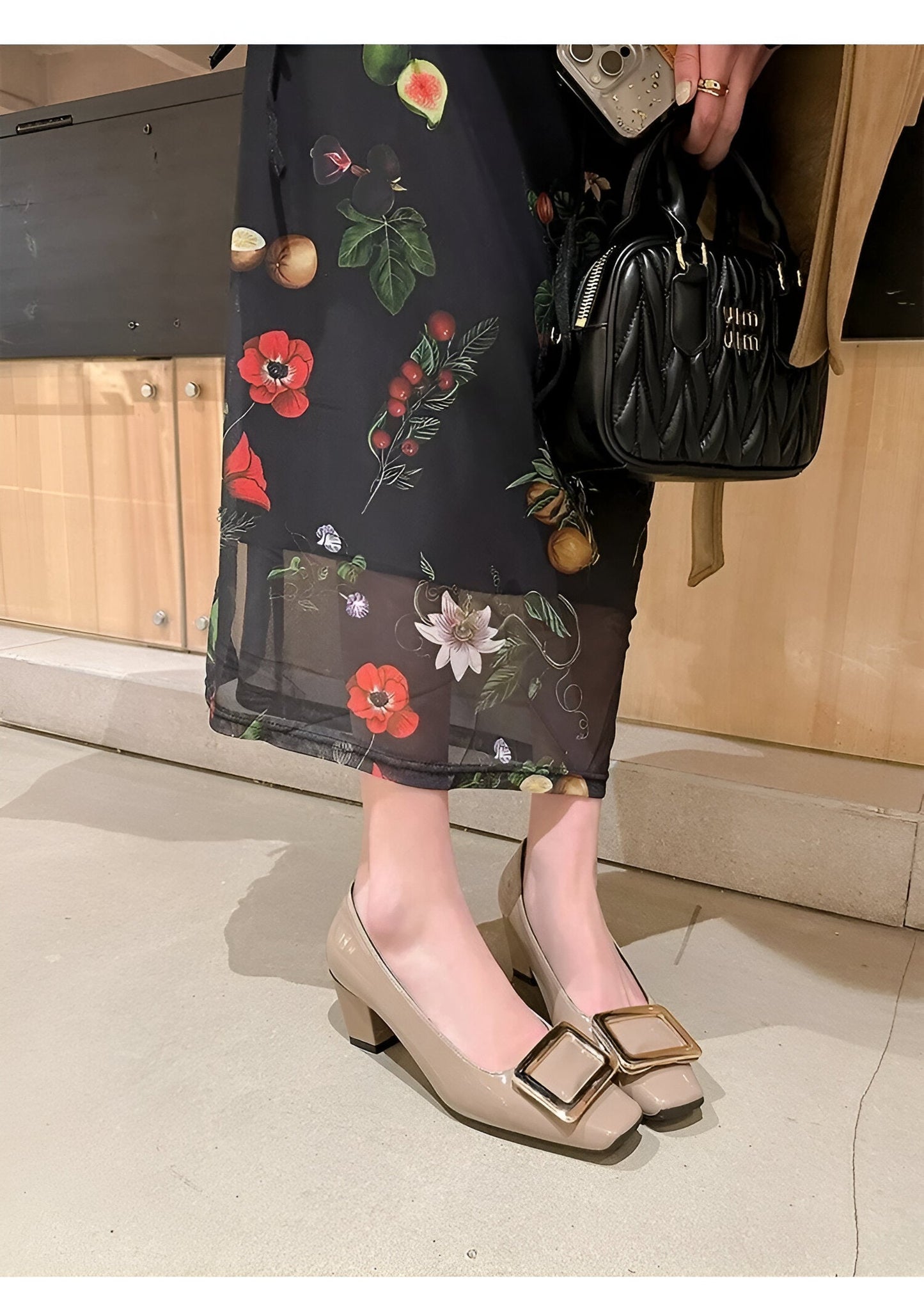 Capucine – Metallic Pumps